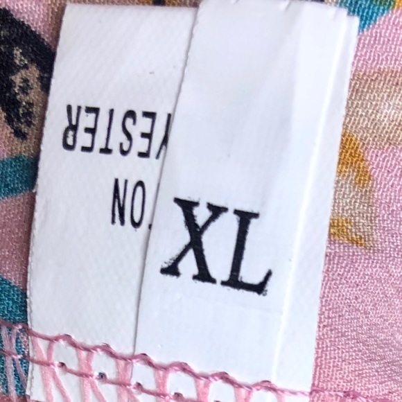 Floral Kimono with 3/4 Sleeves - Picture 4 of 11